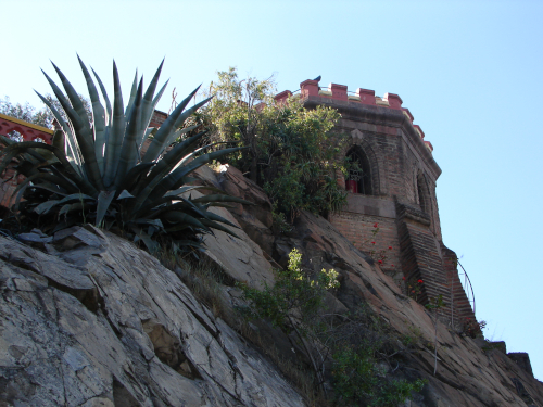 A picture from Santa Lucía in Santiago de Chile.